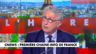 Vincent Hervouët : «Le ressort du succès de CNEWS, c'est que c'est une aspirine face au bourrage de crâne que pratiquent les médias mainstream sur toute une série de sujets»