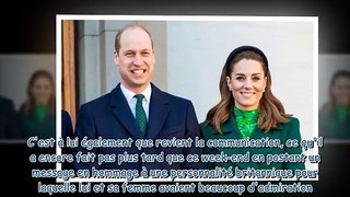 Kate et William rendent un hommage appuyé à une personne chère à leur coeur disparue dans de tristes