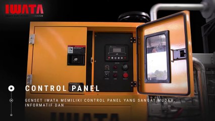 JUAL HEAVY DUTY GENERATOR OPEN TYPE TERBAIK - IWATA IW300WO