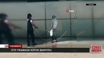 Kocaeli'de oto yıkamada köpük banyosu