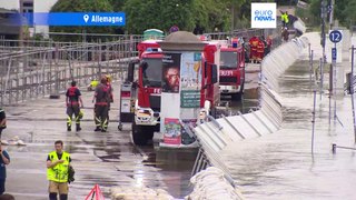 L'Allemagne, la Suisse et le Nord de l'Italie ravagés par des inondations historiques.