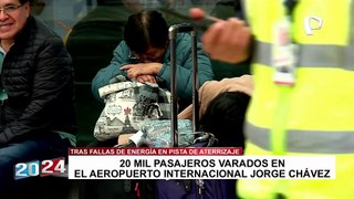 Aeropuerto Jorge Chávez: más de 270 vuelos fueron cancelados por fallas en pista de aterrizaje