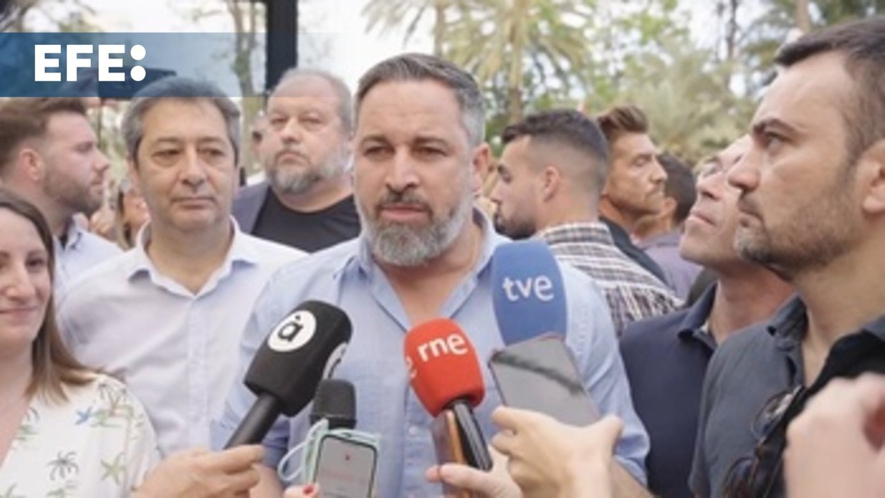 Abascal: Al PP se le ocurre que hace falta una moción de censura porque hay elecciones