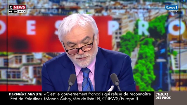Pascal Praud se félicite du succès de CNews et étrille la presse dans L'Heure des pros