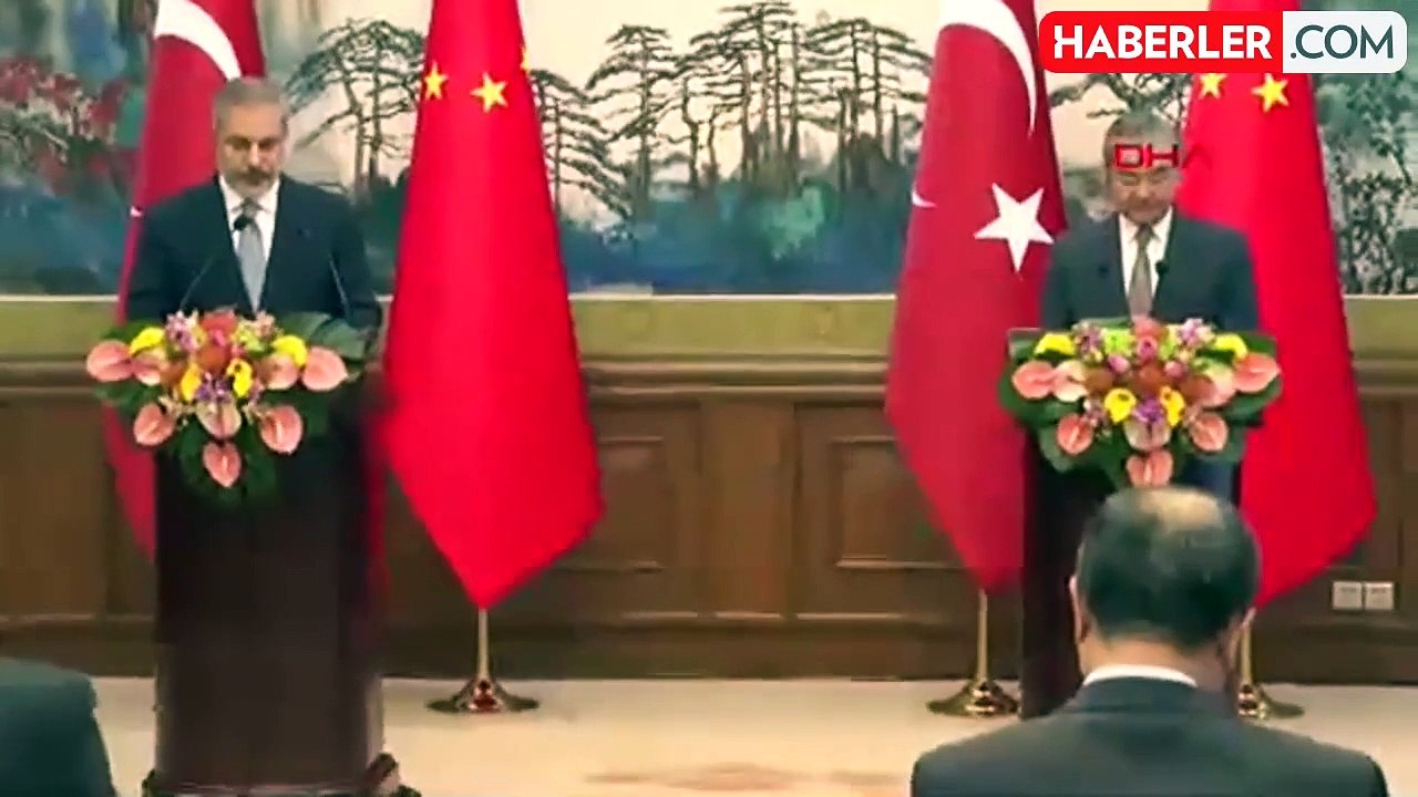 Dışişleri Bakanı Hakan Fidan, Çin'in toprak bütünlüğüne ve siyasi egemenliğine tam destek verdiğini açıkladı