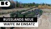 Russen haben neue Artillerie gegen Ukraine im Einsatz