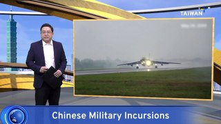 Taiwan Reports Chinese Military Activity Around Main Island