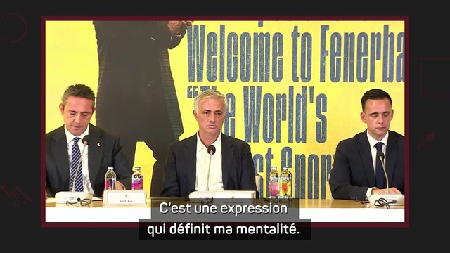 Mourinho demande aux supporters de ne pas rêver trop gros avec sa venue