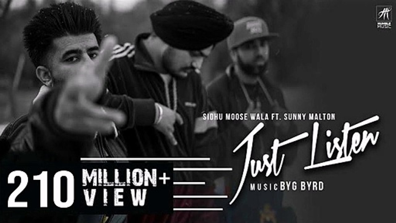 Just listen Sidhu moose wala song