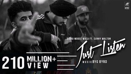 Just listen Sidhu moose wala song