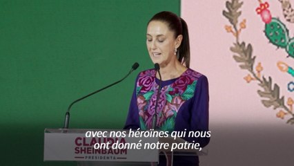 Claudia Sheinbaum devient la première femme présidente du Mexique
