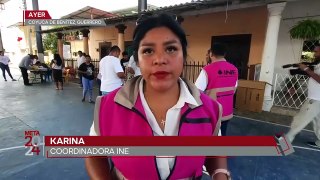 Hubo 17 incidentes durante la jornada electoral. Elisa Alanís, 03 de junio 2024