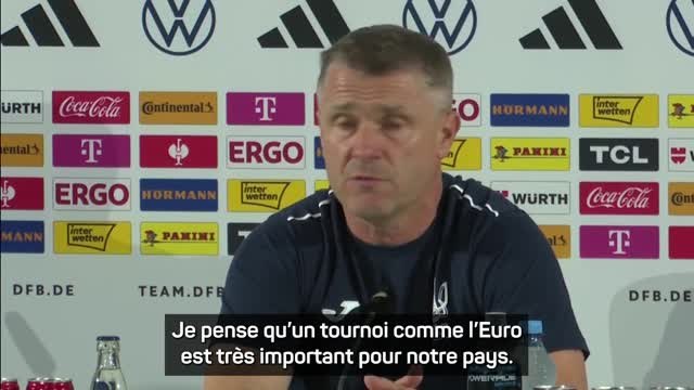 Ukraine - Rebrov : L'Euro est très important pour notre pays