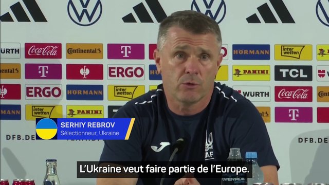 Rebrov : L'Euro est très important pour notre pays