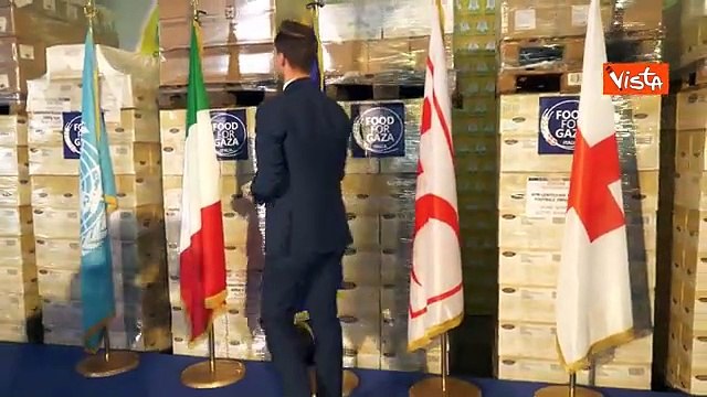 Parte il primo carico di aiuti dell'iniziativa «Food for Gaza», ecco gli aiuti nei magazzini Coldiretti