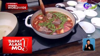 Pagluluto ng kimchi sinigang, alamin! | Dapat Alam Mo!