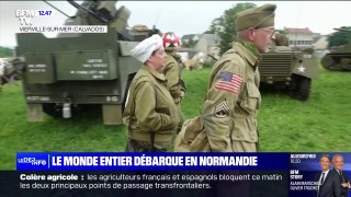 Chefs d'État, vétérans américains, visiteurs... Le monde entier arrive en Normandie pour les 80 ans du Débarquement