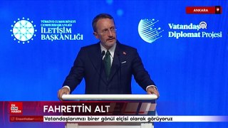 Fahrettin Altun, Vatandaş Diplomat Projesi'ni tanıttı