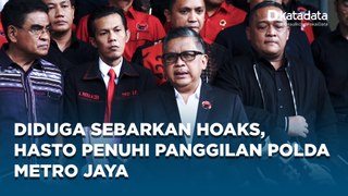 Sekjen PDIP Hasto Kristiyanto Diperiksa Polda Metro Jaya, Tegaskan Kebebasan Berpendapat