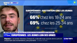 Européennes: le taux d'abstention chez les 25-34 ans peut atteindre les 69%