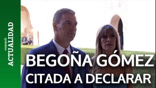 El juez cita como imputada a Begoña Gómez el 5 de julio por tráfico de influencias y corrupción