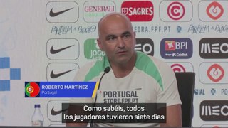 Roberto Martínez confirma que Cristiano Ronaldo jugará contra Irlanda