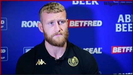 Luke Thompson enjoying life at Wigan Warriors