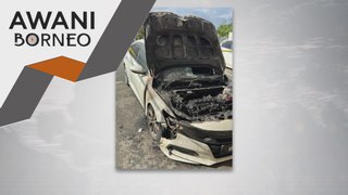 Polis Miri buru tiga lelaki bakar tiga kenderaan