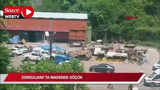 Zonguldak'ta madende göçük... İki işçi mahsur kaldı