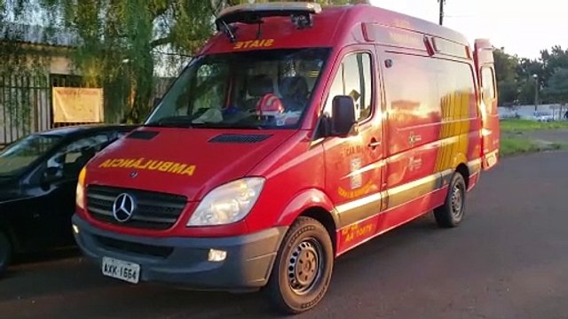 Idosa de 91 anos é socorrida pelo Siate após cair no banheiro