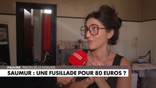 «On est tous et toutes traumatisés et choqués par ce qu'il s'est passé», déclare une témoin de la fusillade à Saumur ce lundi