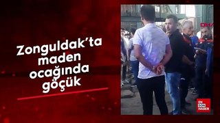 Zonguldak'ta maden ocağında göçük