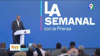 Luis Abinader en La Semanal le responde a Leonel Fernández  | Hoy Mismo