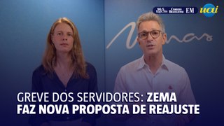 Zema anuncia nova proposta aos servidores
