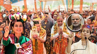 Loksabha Election Result: Mandi में जीतने के बाद Kagnana Ranaut का पहला reaction, कहा ये जीत PM Modi
