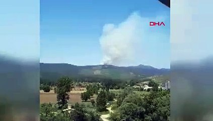 Download Video: Bursa’da orman yangını; 3 helikopter müdahale ediyor