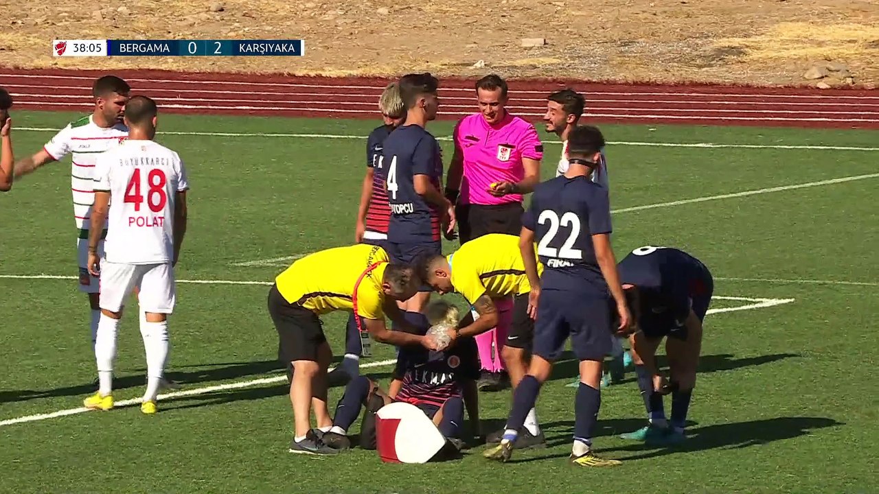 Bergama Belediyespor 1 - 2 Karşıyaka (Ziraat Türkiye Kupası 1. Tur Maçı) / A Spor /14.09.2022
