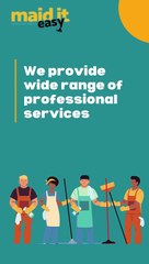 We are india’s most promising & leading provider of house help in various forms.