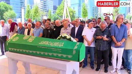 Sunucu Erkan Yolaç'ın eşi Asuman Tuğberk Yolaç son yolculuğuna uğurlandı