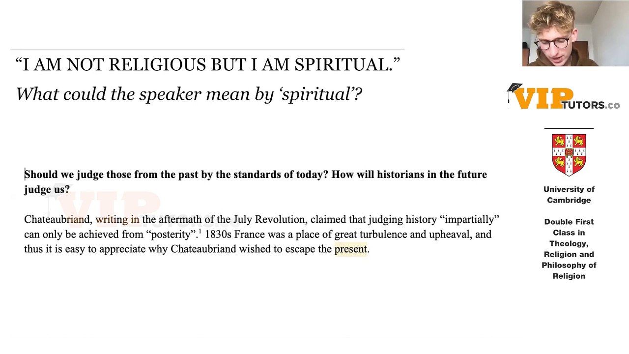 John Locke Theology Question 1 Video 6 (Part 1 of 5)