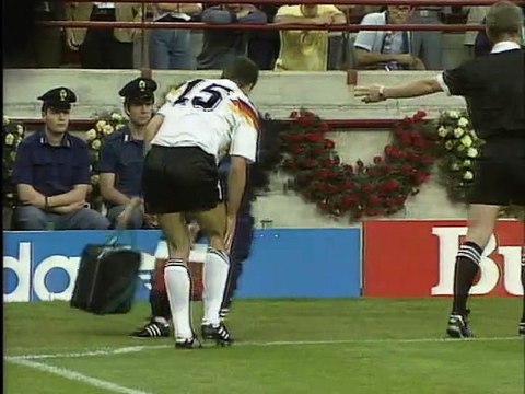 FIFA World Cup 1990 Germany FR v Yugoslavia 10 June 1990 ZDF