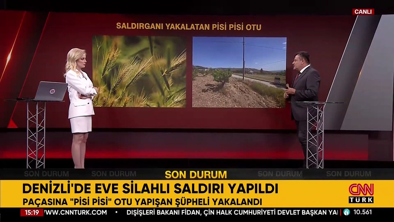 Denizli'de 'pisi pisi' otu saldırganı yakalattı! ''Her temas bir iz bırakır''