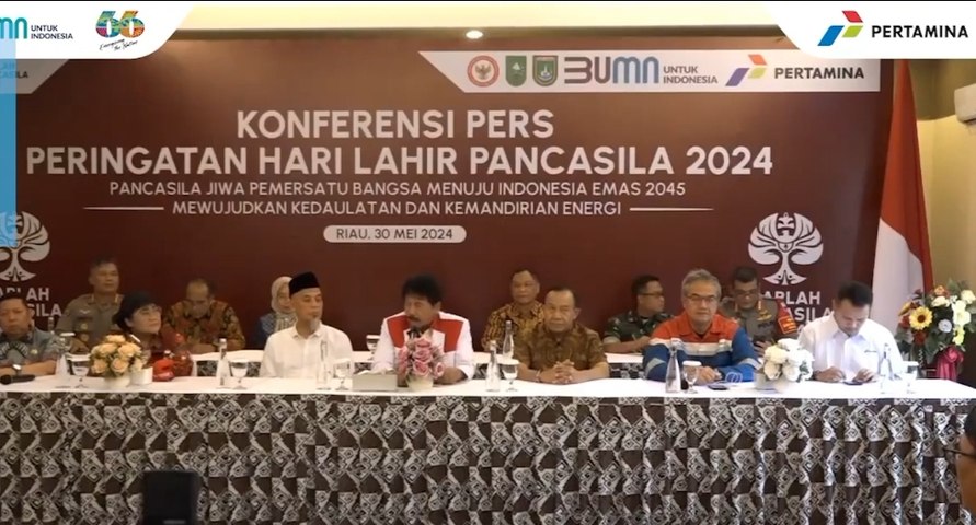 Pemerintah Rayakan Hari Lahirnya Pancasila di Blok Rokan, Dumai