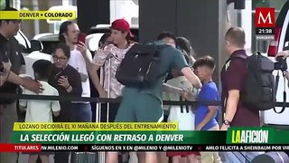 Selección mexicana llega a Denver con retraso y sin jugadores de Pachuca
