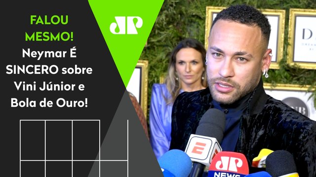 O Vinicius Júnior pra mim... OLHA o que Neymar FALOU sobre a Bola de Ouro em ENTREVISTA!