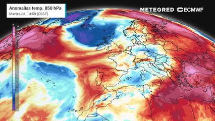 Una masa de aire muy cálido traerá de vuelta los 40 ºC a varias zonas de España