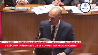 Jean-Noël Barrot, ministre délégué chargé de l’Europe, sur la position de la France à propos du conflit au Proche-Orient