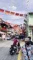 Exploring the quiet, ancient & peaceful Jonker Walker Street, Melaka, Malaysia during the daytime