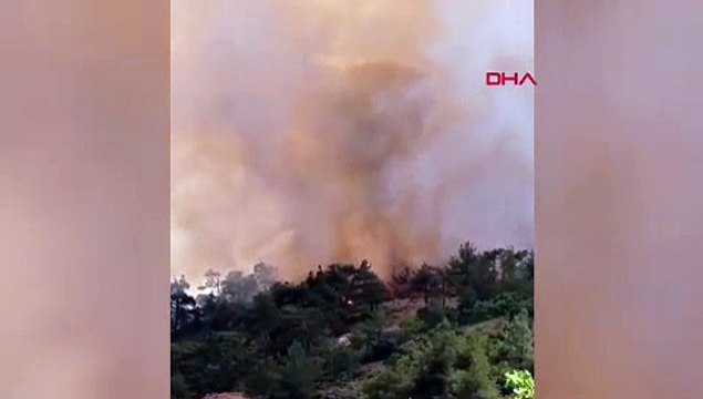 Bursa'da orman yangınına 6 helikopter, 4 uçakla müdahale (Ek görüntü eklendi)
