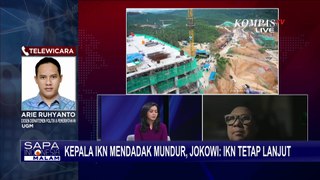Dosen UGM, Arie Ruhyanto Angkat Bicara soal Kepala IKN Mendadak Mundur